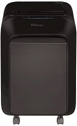 Шредер Fellowes PowerShred LX210 черный (секр.P-4) фрагменты 16лист. 23лтр. скрепки скобы пл.карты