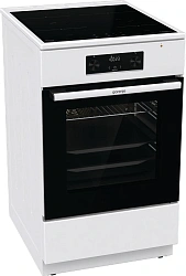 Плита Электрическая Gorenje GEIT5C60WPG белый стеклокерамика (без крышки)