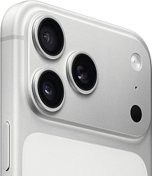 Смартфон Apple A3526 iPhone 17 Pro Max 256Gb 12Gb серебристый моноблок 3G 4G 1Sim 6.9" 1320x2868 iOS 26 48Mpix 802.11 a/b/g/n/ac/ax/be NFC GPS Protect