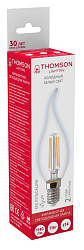 Лампа филам. Thomson Filament TH-B2388 11Вт цок.:E14 свеча 220B св.свеч.бел.хол. Tail Candle (упак.:1шт)