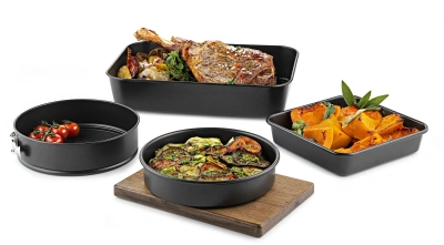 Форма для выпечки Rondell Loft Professional RDF-1316 кругл. d=23.7см сталь темно-серый