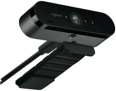 Камера Web Logitech Brio черный 13Mpix (4096x2160) USB3.0 с микрофоном (960-001107)