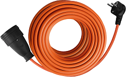 Удлинитель силовой Defender Ext2G-01-50 (99853) 2x0.75кв.мм 1розет. 50м ПВС 6A без катушки оранжевый