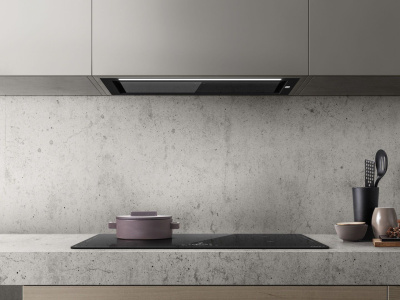 Вытяжка встраиваемая Elica Hidden 2.0 @ BLGL/A/52 черный управление: сенсорное (1 мотор)