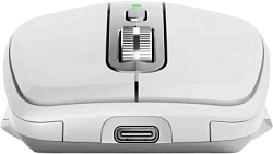Мышь Logitech MX Anywhere 3S светло-серый оптическая 8000dpi silent беспров. BT/Radio USB для ноутбука 5but (910-006936)