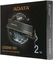 Накопитель SSD A-Data PCIe 4.0 x4 2TB ALEG-850-2TCS Legend 850 M.2 2280