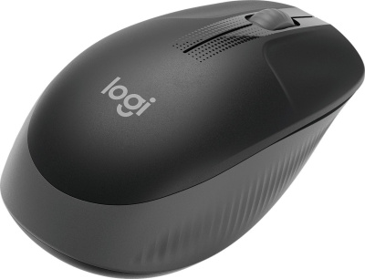 Мышь Logitech M190 черный/темно-серый оптическая 1000dpi беспров. USB 2but (910-005913)