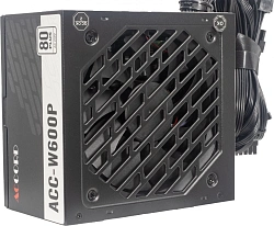 Блок питания Accord ATX 600W ACC-W600P 80+ white (20+4pin) 120mm fan 6xSATA RTL