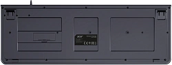 Клавиатура Acer OKW400 черный USB Multimedia (ZL.KBDEE.01C) кабель 1.8м
