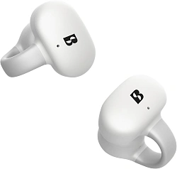 Гарнитура вкладыши A4Tech Biosong B5 TWS белый беспроводные bluetooth клипса (B5)