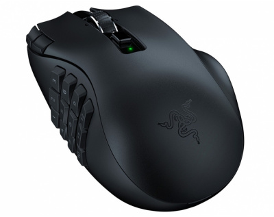 Мышь Razer Naga V2 HyperSpeed черный оптическая 30000dpi беспров. BT/Radio для ноутбука 17but (RZ01-03600100-R3G1)