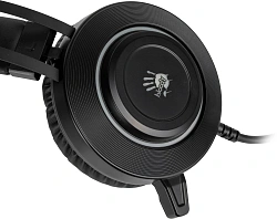 Наушники с микрофоном A4Tech Bloody G521 черный 2.3м мониторные USB оголовье (G521 (BLACK))
