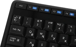 Клавиатура + мышь Logitech MK345 клав:черный мышь:черный USB беспроводная (920-012925)