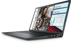 Ноутбук Dell Vostro 3520 Core i3 1215U 8Gb SSD256Gb Intel UHD Graphics 15.6" WVA FHD (1920x1080) Linux Ubuntu black WiFi BT Cam (3520-3820)