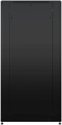 Шкаф серверный NTSS Премиум (NTSS-R42U80100GS-BL) напольный 42U 800x1000мм пер.дв.стекл металл 900кг черный 910мм 160кг 1987мм IP20 сталь
