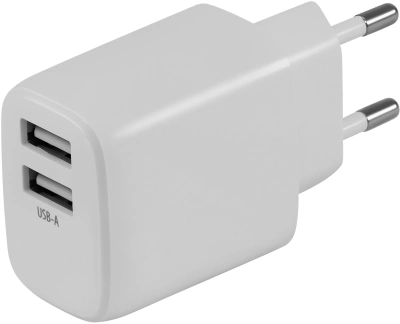 Сетевое зар./устр. Buro BUWH1 15.5W 3.1A 2xUSB универсальное белый (BUWH15S200WH)