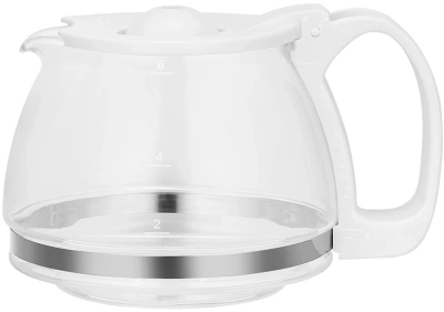 Кофеварка капельная Kitfort КТ-7631 650Вт белый/серебристый