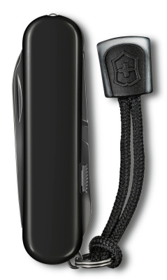 Нож перочинный Victorinox Signature Lite Onyx Black (0.6226.31P) 58мм 8функц. черный подар.коробка