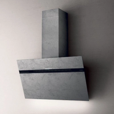 Вытяжка каминная Elica Stripe Urban Zinc/A/90 черный управление: кнопочное (1 мотор)