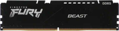Память DDR5 2x8GB 6000MHz Kingston KF560C30BBK2-16 Fury Beast RTL Gaming PC5-48000 CL30 DIMM 288-pin 1.4В kit single rank с радиатором Ret