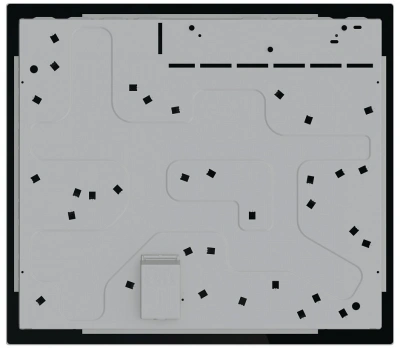 Варочная поверхность Gorenje ECS646BXE черный