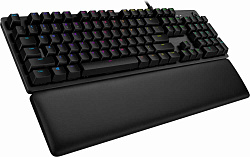Клавиатура Logitech G513 Tactile механическая черный USB Multimedia for gamer LED (подставка для запястий) (920-009329) кабель 1.83м
