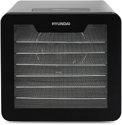 Сушка для фруктов и овощей Hyundai HYFD-8802 14под. 600Вт серебристый