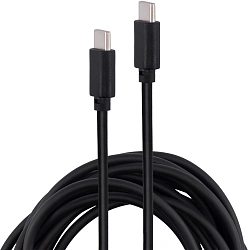 Кабель Buro BU-USB-CC-3M-100W USB Type-C (m)-USB Type-C (m) 3м черный