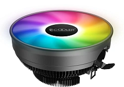 Устройство охлаждения(кулер) PcCooler E126M Pro RGB Soc-AM5/AM4/1200/1700/1851 черный 4-pin 29.8dB Al 90W 266gr Ret (R3-0120WBKSXX-GL)