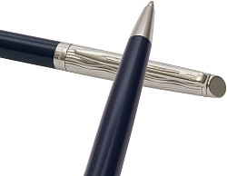 Ручка шариков. Waterman Hemisphere L`Essence du Bleu (2166470) LaqBlue CT M син. черн. подар.кор.