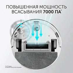 Пылесос-робот Polaris IQ Home PVCR G2 3200 40Вт белый