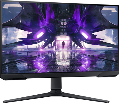 Монитор Samsung 24" Odyssey G3 S24AG320NI черный VA LED 1ms 16:9 HDMI полуматовая HAS Piv 3000:1 250cd 178гр/178гр 1920x1080 165Hz FreeSync Premium DP 4.5кг