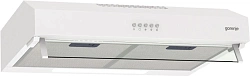 Вытяжка козырьковая Gorenje WHU529EW/M белый управление: кнопочное (1 мотор)