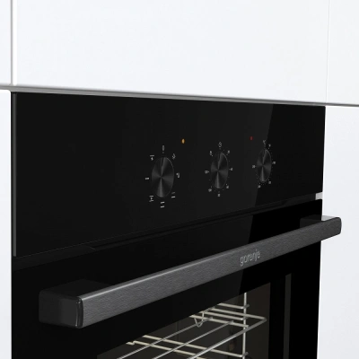 Духовой шкаф Электрический Gorenje BO6725E02NBG черный
