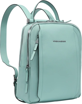 Рюкзак женский Piquadro Lyra CA5566W92T/VE мятный ткань/натур.кожа