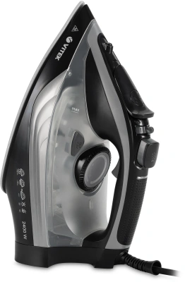 Утюг Vitek VT-8349 2400Вт черный/серый