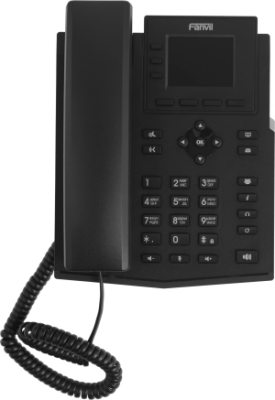 Телефон IP Fanvil X303 черный