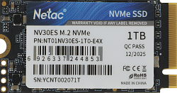 Накопитель SSD Netac PCIe 3.0 x4 1TB NT01NV30ES-1T0-E4X NV30ES M.2 2242