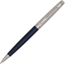 Ручка шариков. Waterman Hemisphere L`Essence du Bleu (2166470) LaqBlue CT M син. черн. подар.кор.