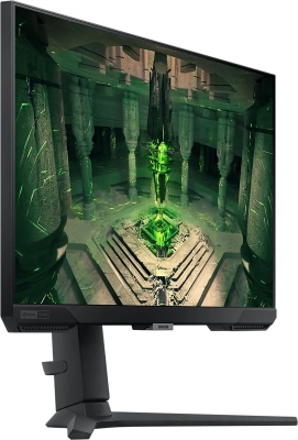 Монитор Samsung 27" Odyssey G4 S27BG400EI черный IPS LED 16:9 HDMI полуматовая HAS Piv 400cd 178гр/178гр 1920x1080 240Hz G-Sync FreeSync Premium DP FHD 5.3кг