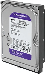 Жесткий диск WD SATA-III 4TB WD44PURZ Surveillance Purple (5400rpm) 128Mb 3.5"