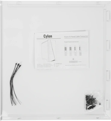 Корпус Aerocool Cylon белый без БП ATX 5x120mm 2xUSB2.0 1xUSB3.0 audio CardReader bott PSU