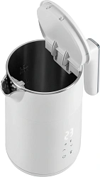 Чайник электрический Hyundai HYK-S9500 1.5л. 2200Вт белый корпус: металл/пластик