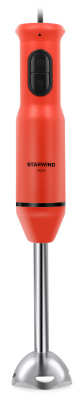 Блендер погружной Starwind SBP2300 1000Вт красный/черный