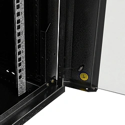 Шкаф коммутационный Rexant (04-0966-112) настенный 6U 400x542мм пер.дв.стекл серый