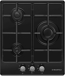 Газовая варочная поверхность Maunfeld EGHE.43.3STS-EB черный