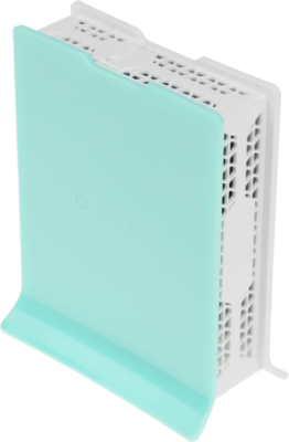 Роутер беспроводной MikroTik hAP ax lite (L41G-2AXD) AX600 10/100/1000BASE-TX голубой