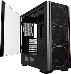 Корпус Montech Sky Two GX черный без БП ATX 11x120mm 2x140mm 2xUSB3.0 audio bott PSU