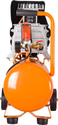 Компрессор поршневой Вихрь КМП-24/230АМ масляный 230л/мин 24л 1600Вт оранжевый
