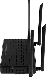 Роутер беспроводной D-Link DIR-825/GFRU/R3A AC1200 1000BASE-X SFP/4G ready черный
